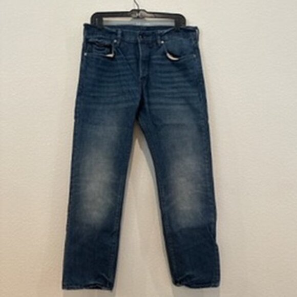 H&M Straight Leg Jeans (Men’s 32x32, Dark Wash) - Picture 1 of 3